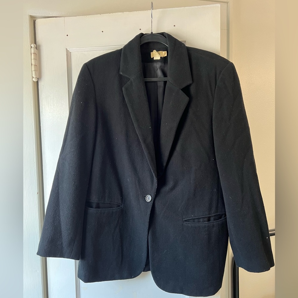 Vintage J Crew Wool/Cashmere Jacket